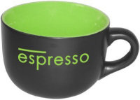 Ceramic Mugs: 19oz Color Two Tone Soup Mugs